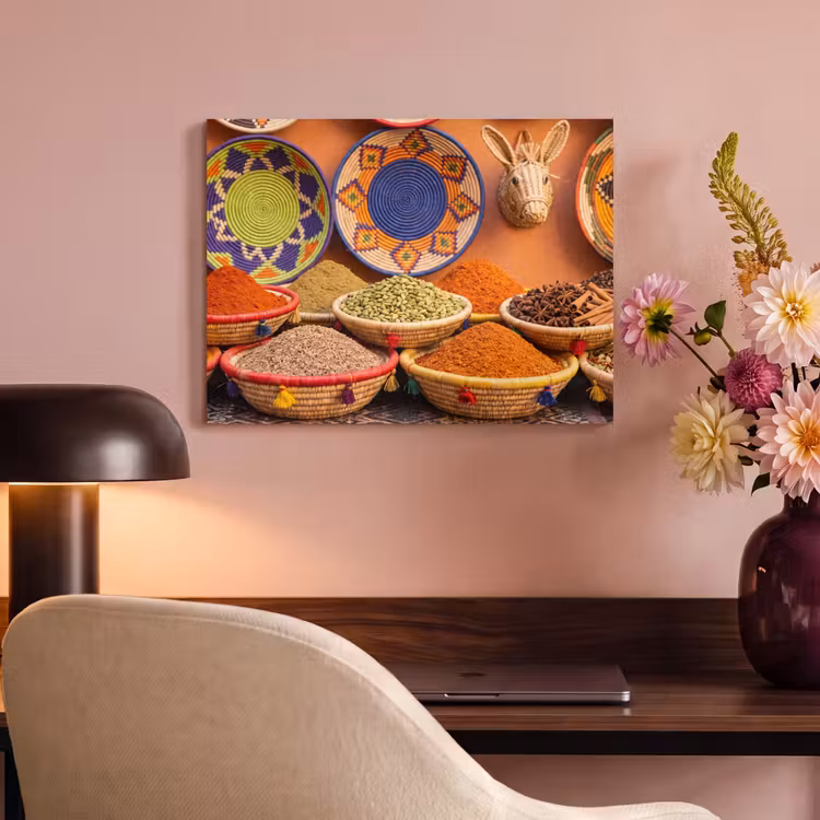 Akoestisch schilderij - Eten - Kleurrijk - Cultuur — 6