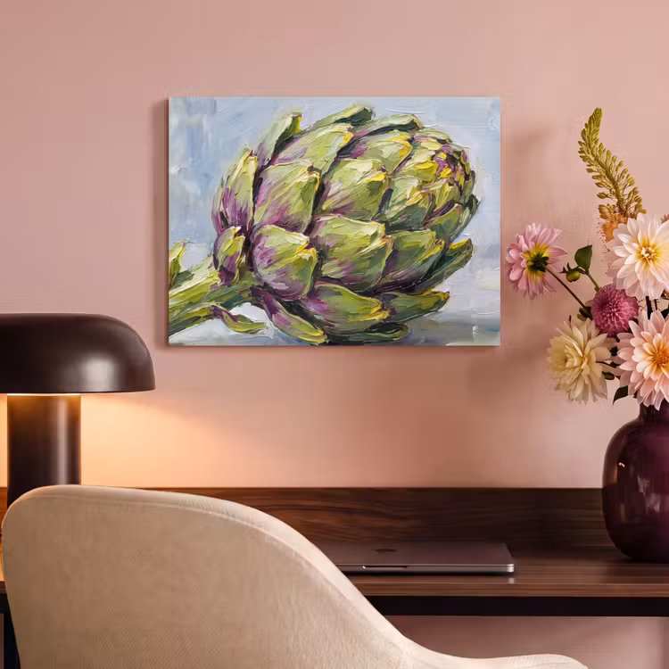 Akoestisch schilderij - Eten - Artisjok - Modern — 6