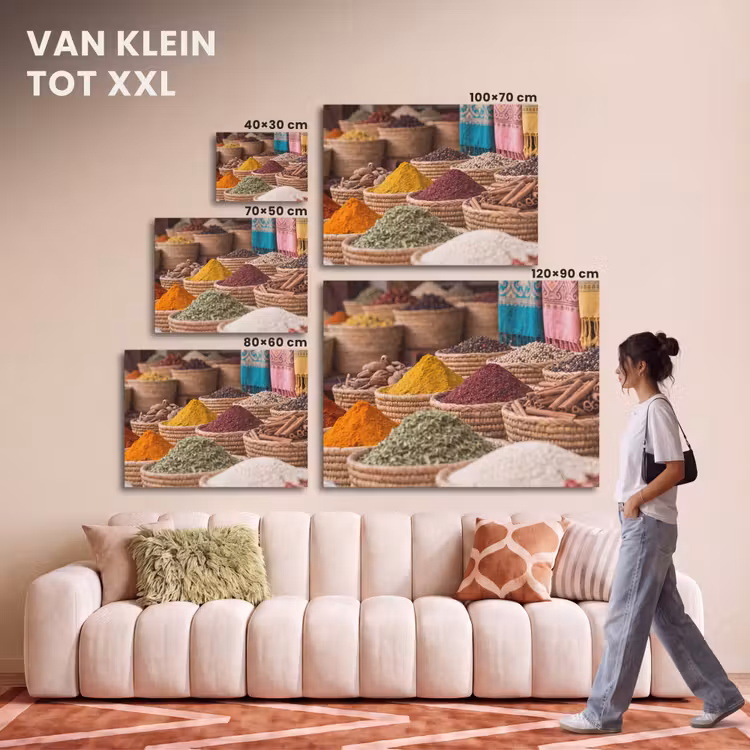Akoestisch schilderij - Kruiden - Manden - Oosters — 7