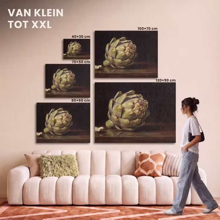 Akoestisch schilderij - Artichok - Eten - Klassiek — 7