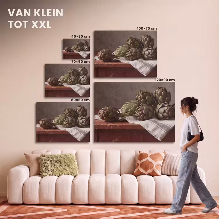 Akoestisch schilderij - Artisjok - Eten - Rustiek — 7