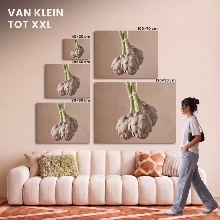 Akoestisch schilderij - Artisjokken - Hangend - Groenten — 7