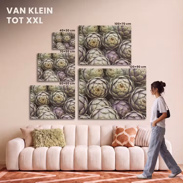 Akoestisch schilderij - Groenten - Vers - Eten — 7