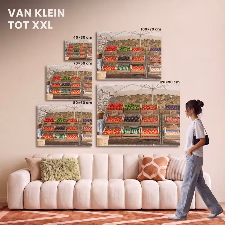 Akoestisch schilderij - Eten - Markt - Vers — 7