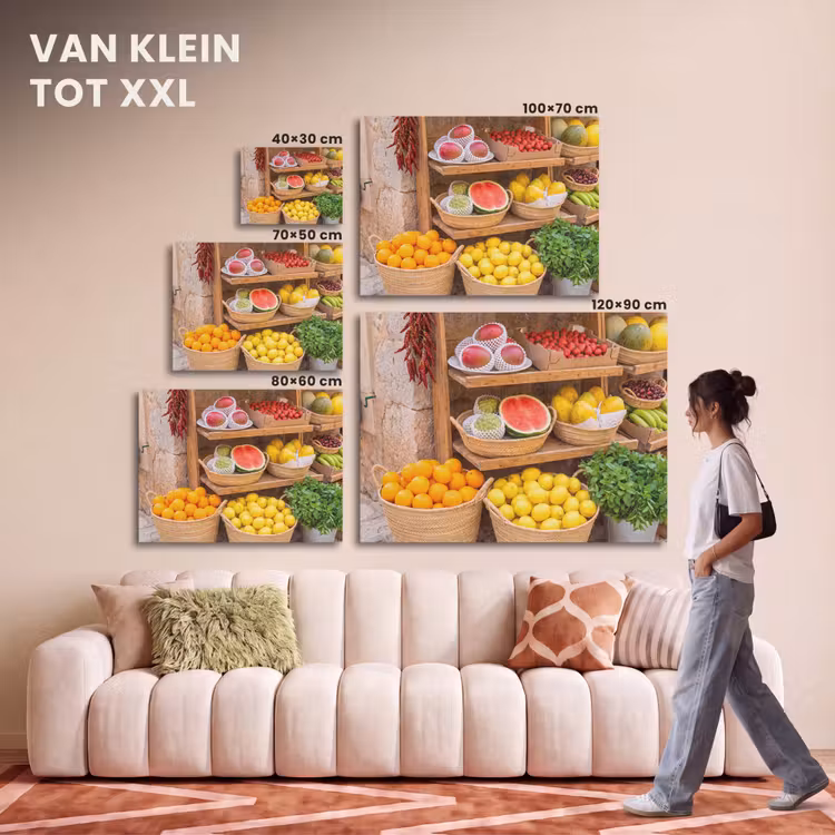 Akoestisch schilderij - Fruit - Markt - Vers — 7