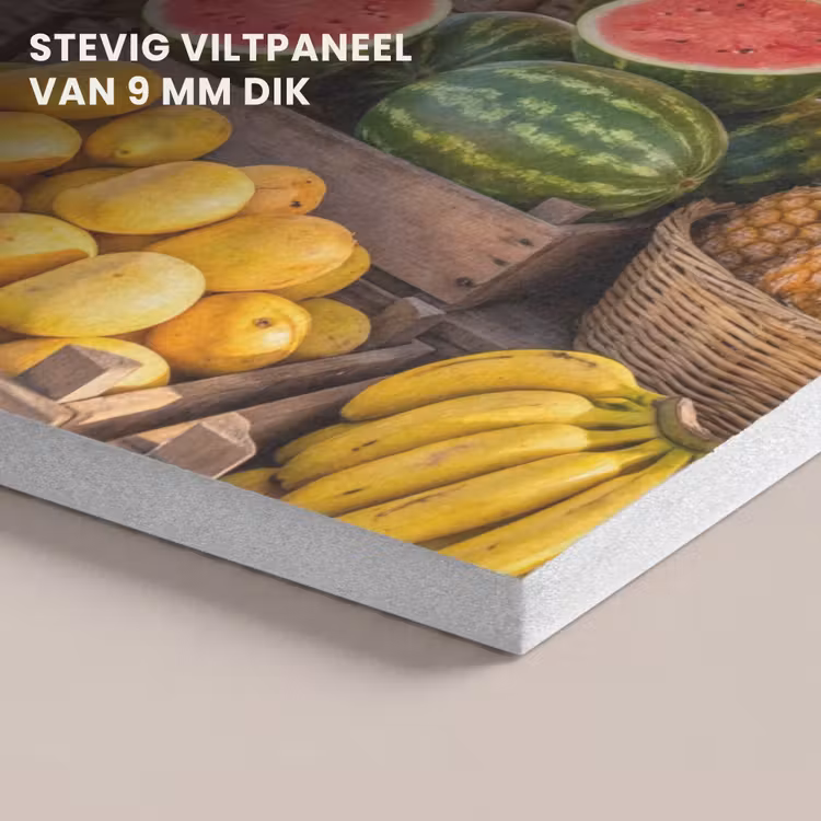Akoestisch schilderij - Fruit - Strand - Tropisch — 5
