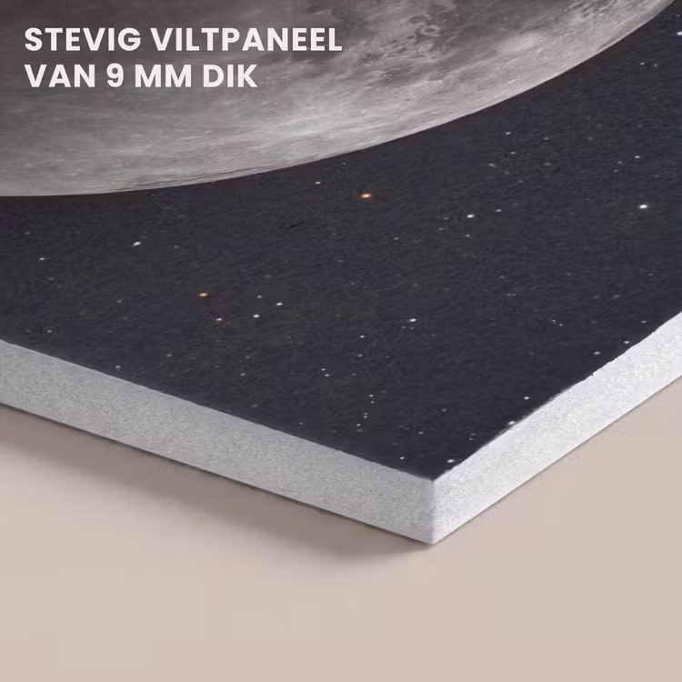 Akoestisch schilderij - Maan - Sterren - Ruimte — 5