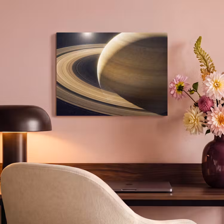 Akoestisch schilderij - Planeet - Ringen - Ruimte — 6