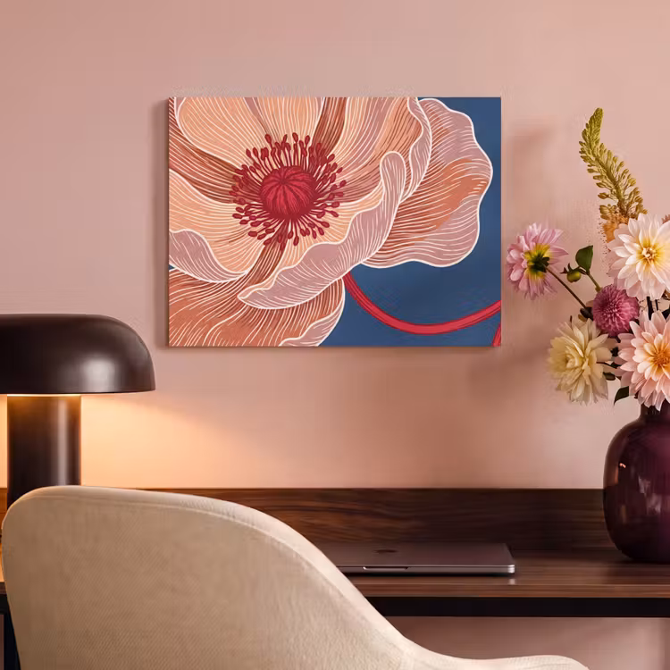 Akoestisch schilderij - Bloemen - Modern - Abstract — 6