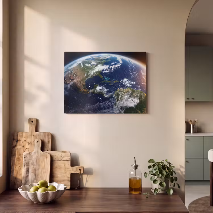 Akoestisch schilderij - Planeet - Ruimte - Kosmos — 4