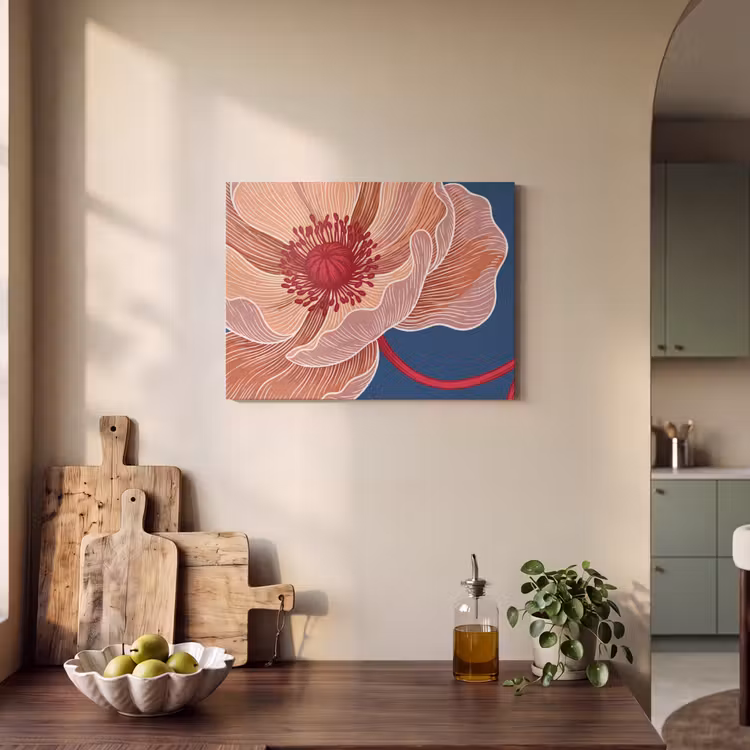 Akoestisch schilderij - Bloemen - Modern - Abstract — 4