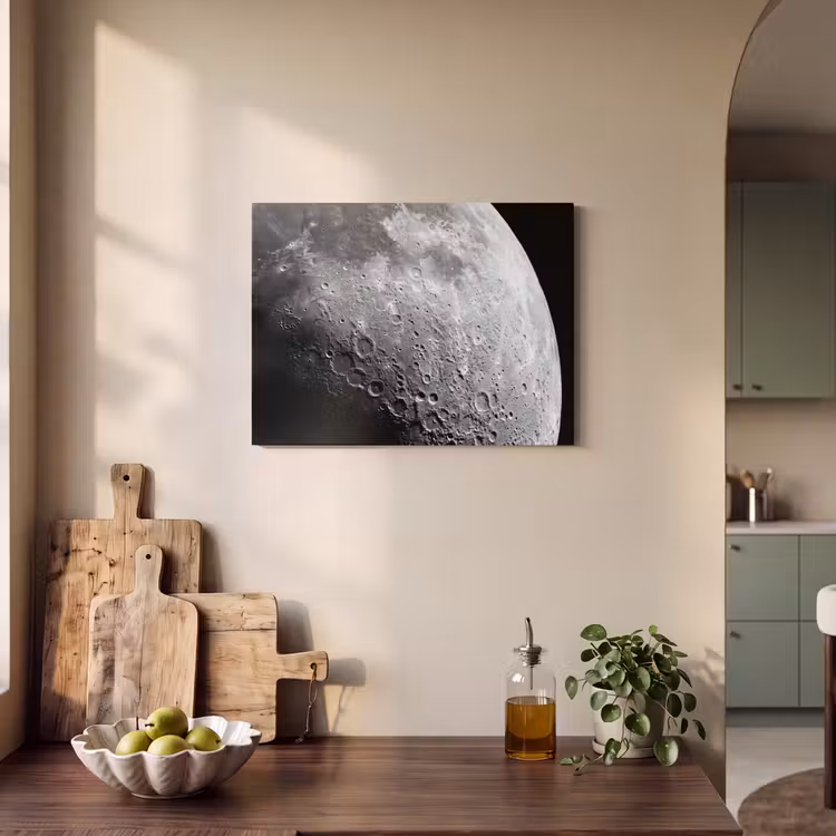 Akoestisch schilderij - Maan - Kraters - Ruimte — 4