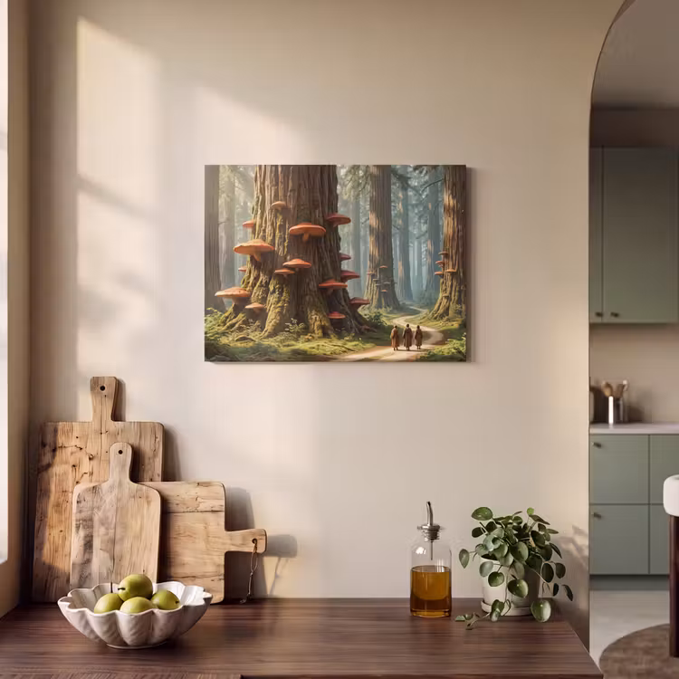 Akoestisch schilderij - Bos - Bomen - Natuur — 4
