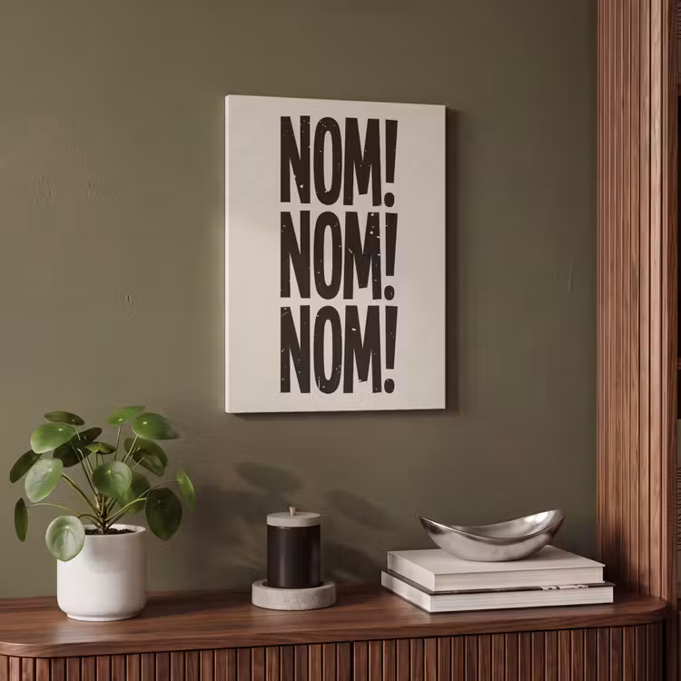 Akoestisch schilderij - Japandi - Decoratie - Vintage - Zwart — 6
