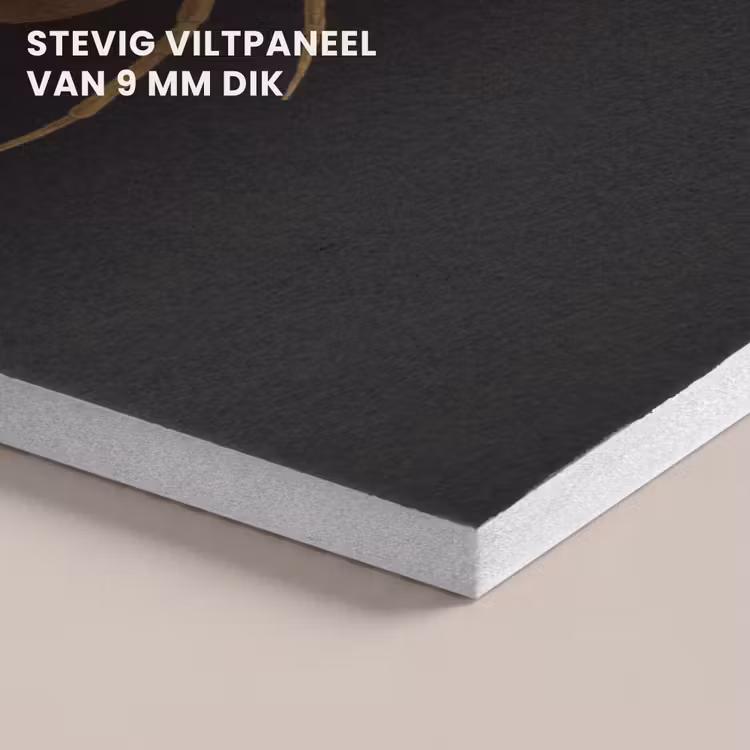 Akoestisch schilderij - Spin - Goud - Minimalistisch - Poten — 5