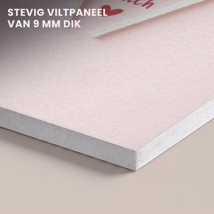 Akoestisch schilderij - Perfect - Minimalistisch - Valentijn — 5