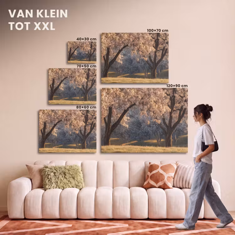 Akoestisch schilderij - Bomen - Bloesem - Lente — 7