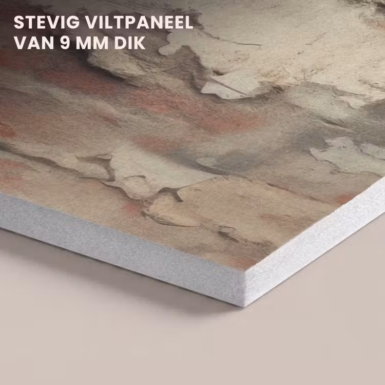 Akoestisch schilderij - Muur - Baksteen - Verweerd — 5
