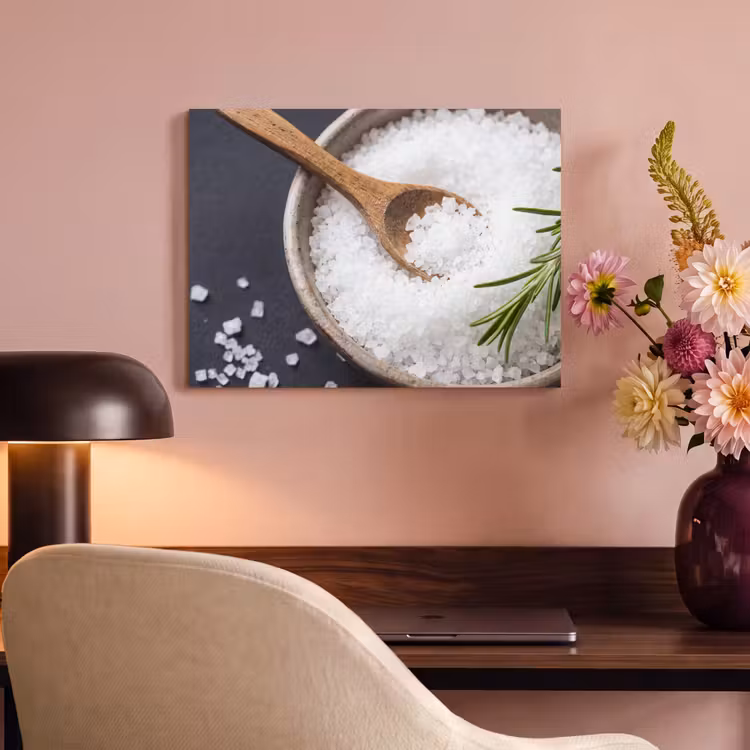 Akoestisch schilderij - Zout - Kom - Eten — 6