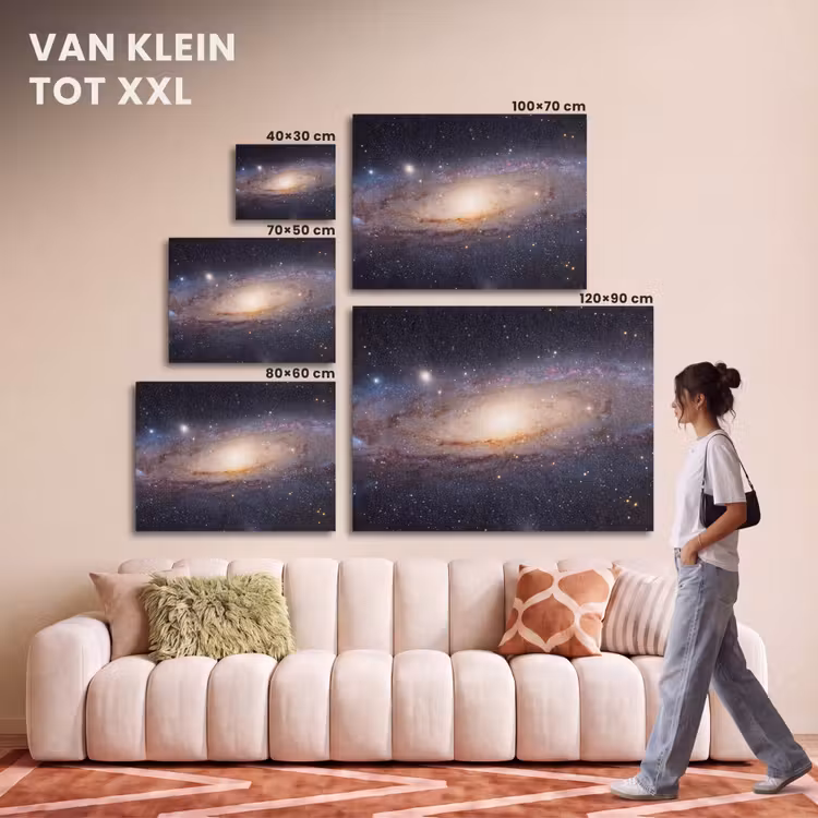 Akoestisch schilderij - Sterrenstelsel - Ruimte - Kosmos — 7