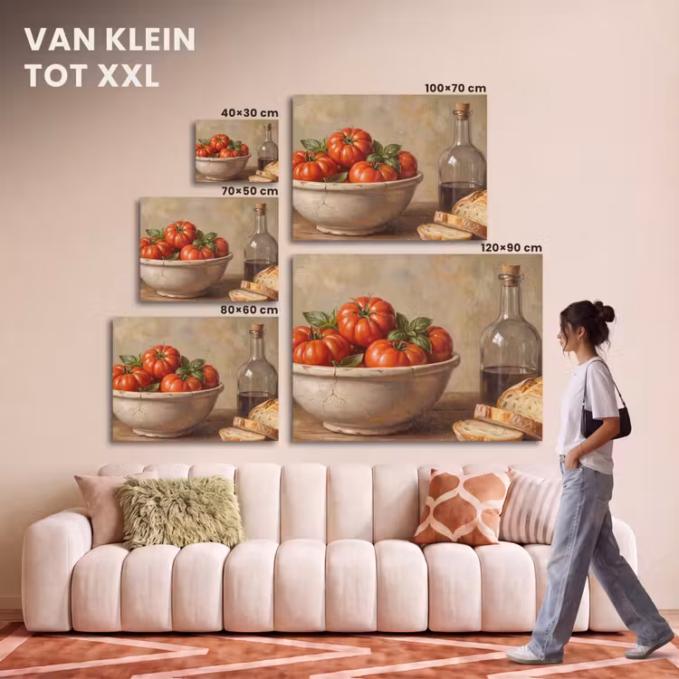 Akoestisch schilderij - Tomaten - Kom - Eten — 7