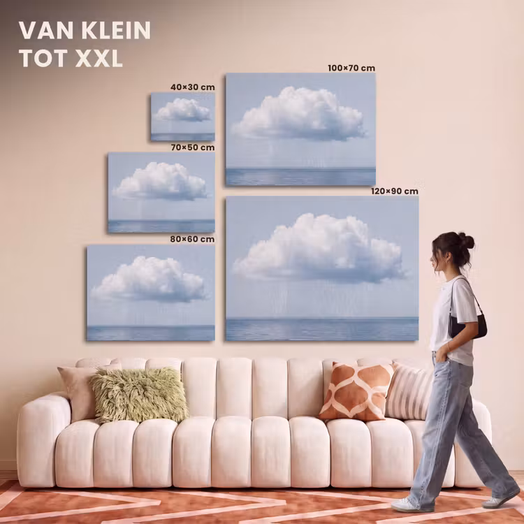 Akoestisch schilderij - Wolk - Regen - Natuur — 7
