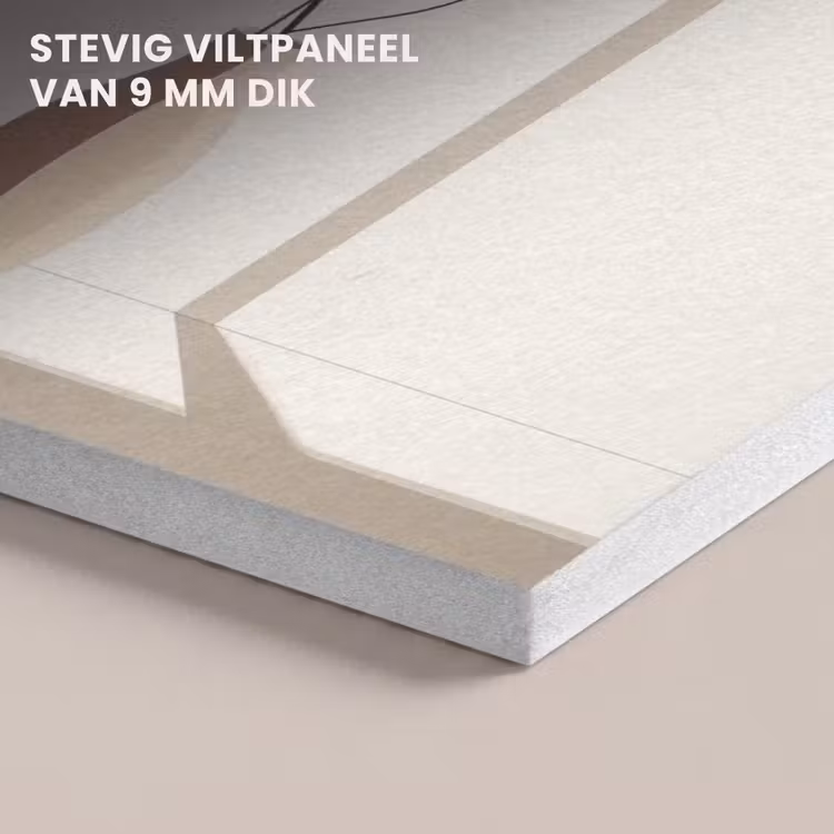 Akoestisch schilderij - Vaas - Takken - Bessen - Minimalistisch — 5