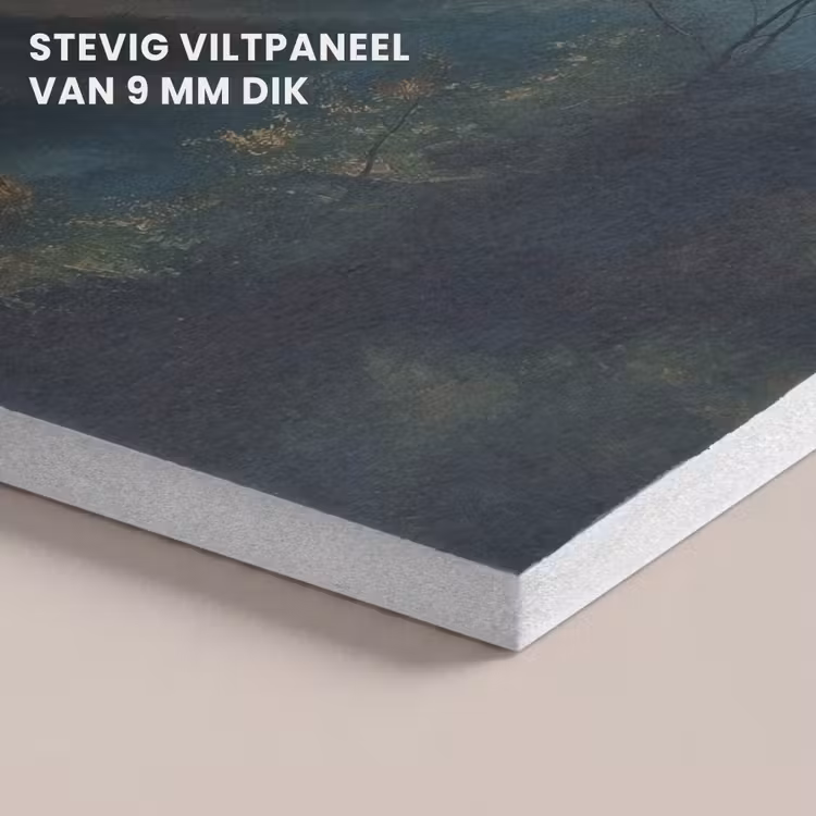 Akoestisch schilderij - Vogels - Zon - Bomen - Groen — 5