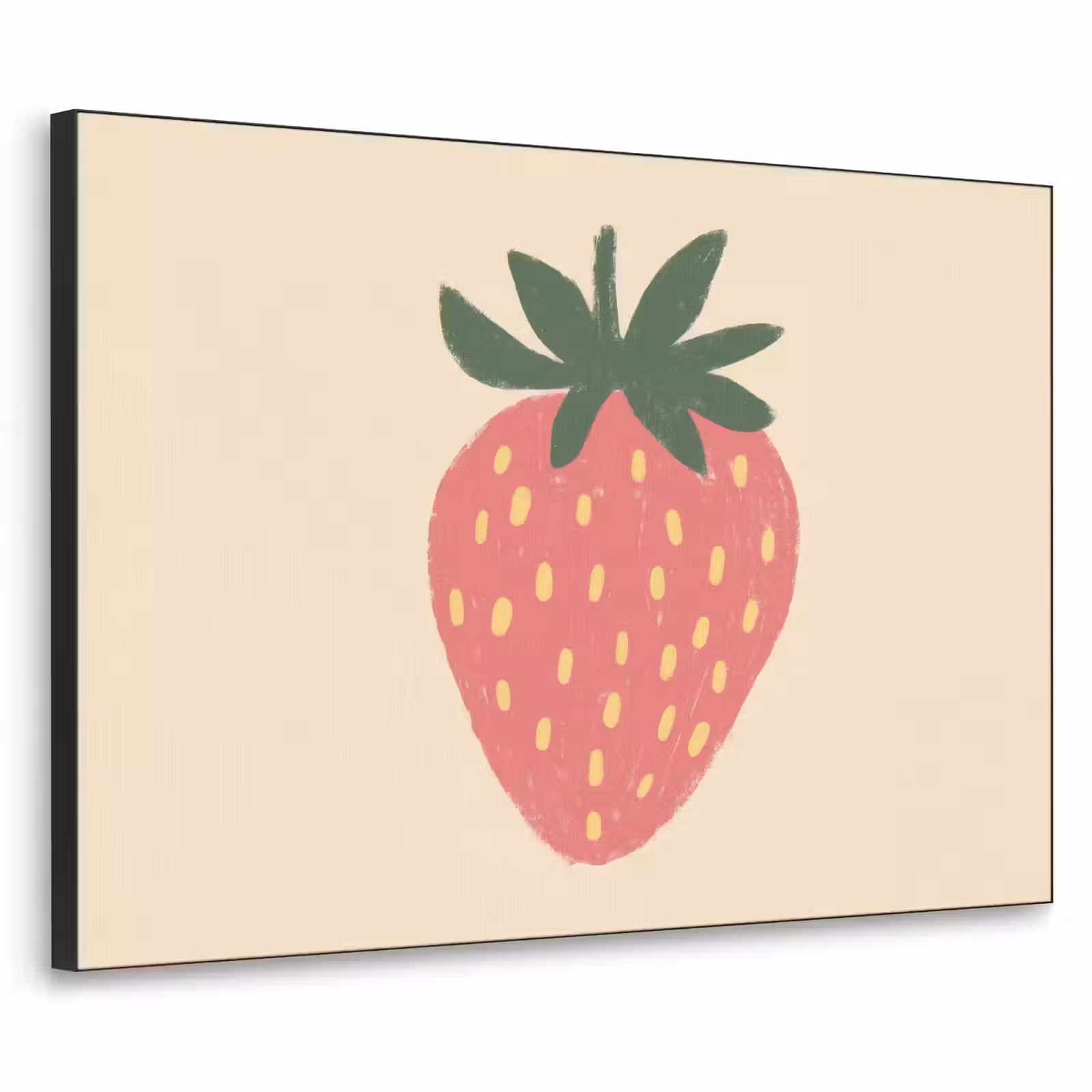 Art Frame - Aardbei - Minimalistisch - Rood - Fruit — 1