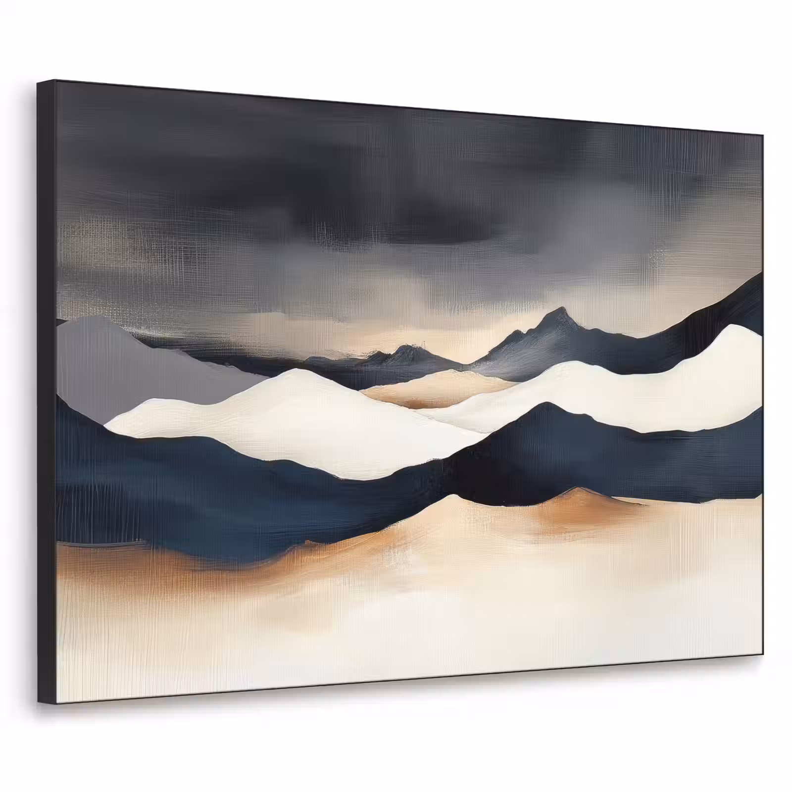 Art Frame - Bergen - Donkerblauw - Landschap — 1