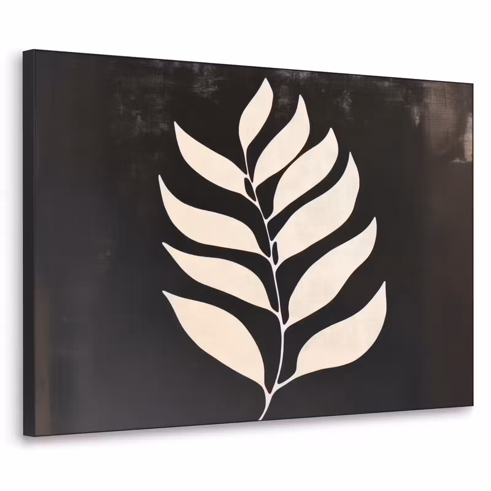 Art Frame - Blad - Wit - Minimalistisch — 1
