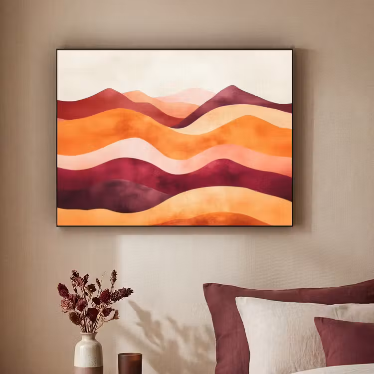 Art Frame - Abstract - Landschap - Golven — 3