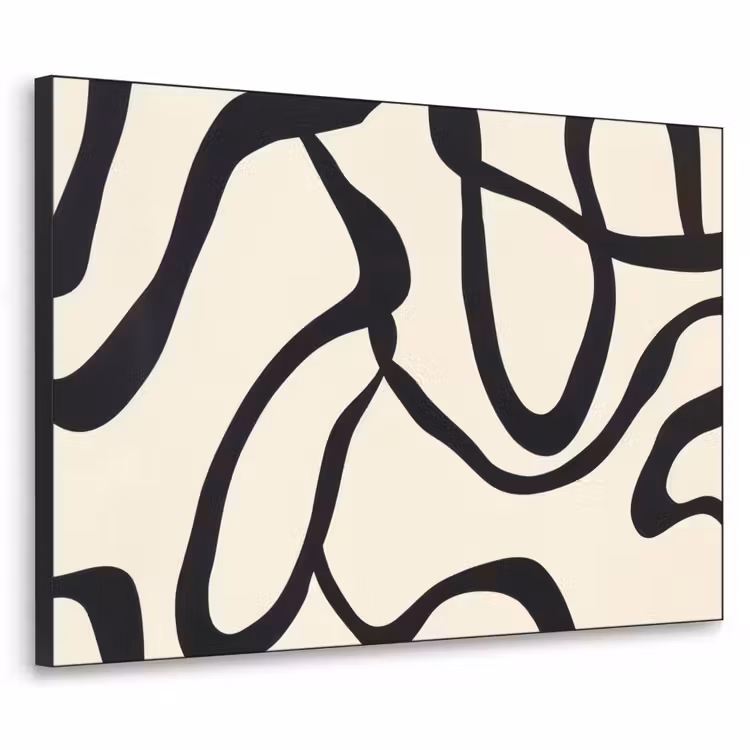 Art Frame - Abstract - Lijnen - Modern - Beige — 1