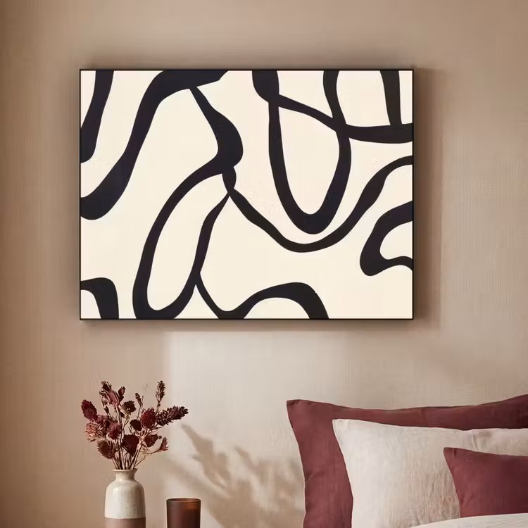 Art Frame - Abstract - Lijnen - Modern - Beige — 3