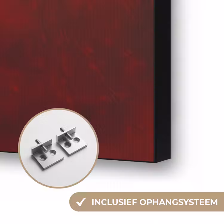 Art Frame - Abstract - Moeder - Kind - Rood — 6