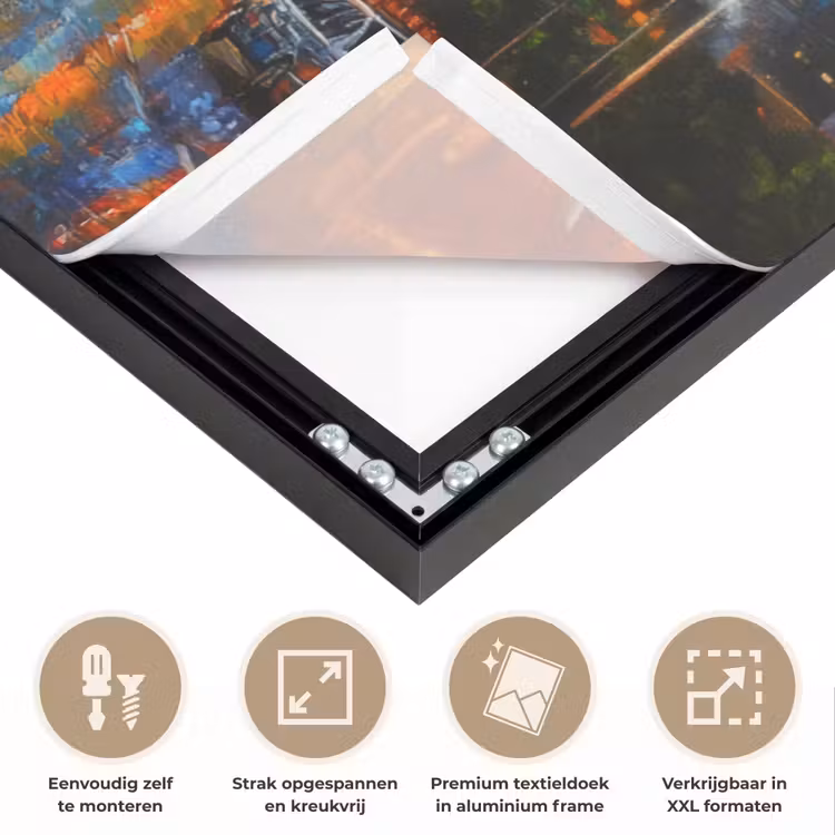 Art Frame - Auto - Skyline - Zon - Blauw — 8