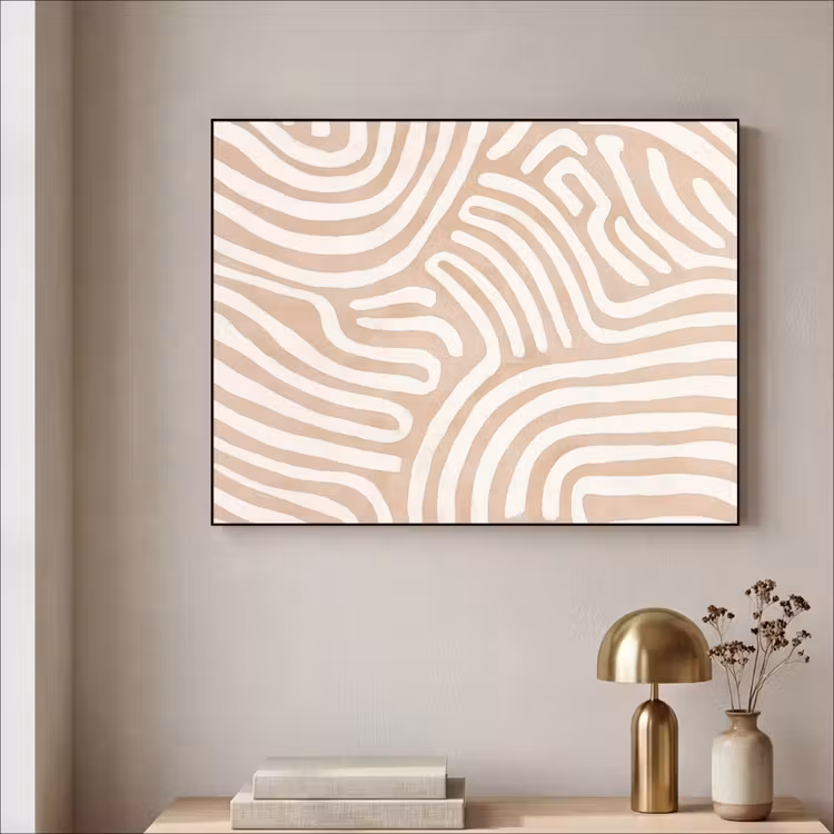 Art Frame - Beige - Aardspatroon — 5