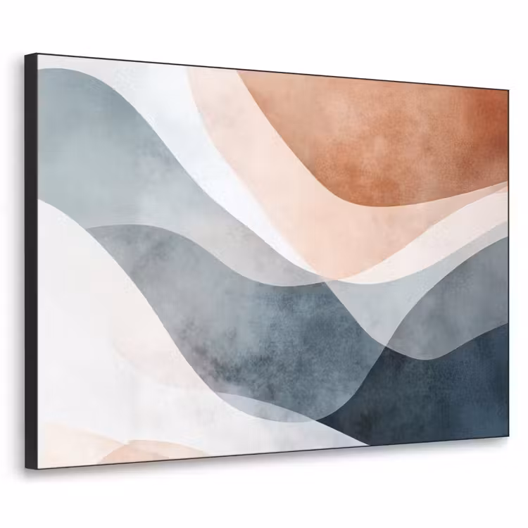 Art Frame - Abstract - Golven - Blauw — 1
