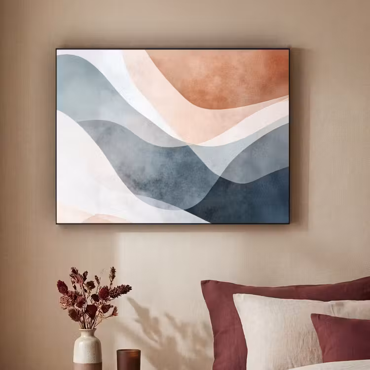 Art Frame - Abstract - Golven - Blauw — 3