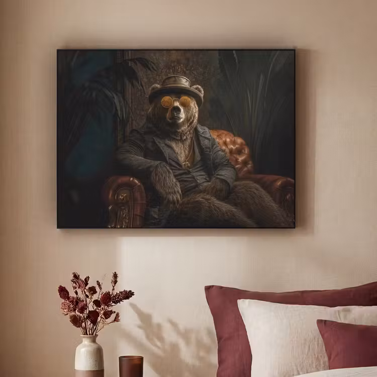 Art Frame - Beer - Bruin - Pak - Hoed — 3