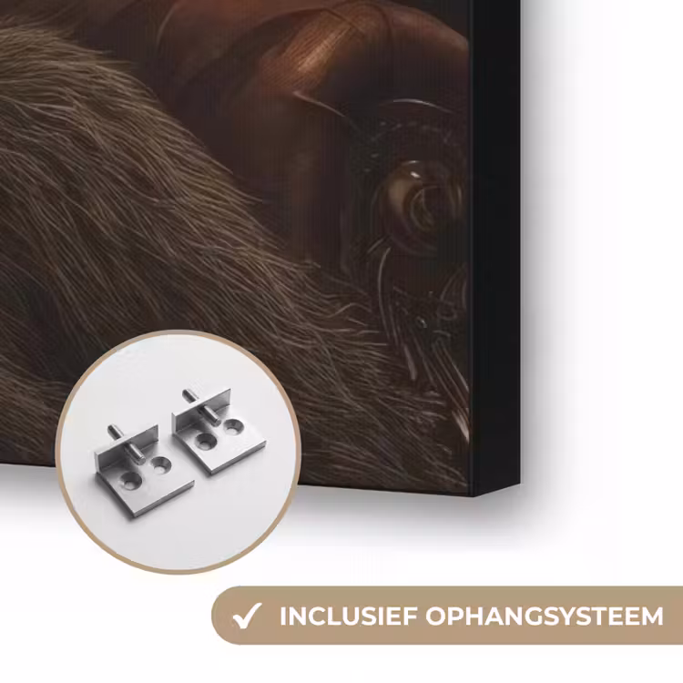 Art Frame - Beer - Bruin - Pak - Hoed — 6