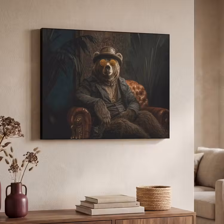 Art Frame - Beer - Bruin - Pak - Hoed — 7