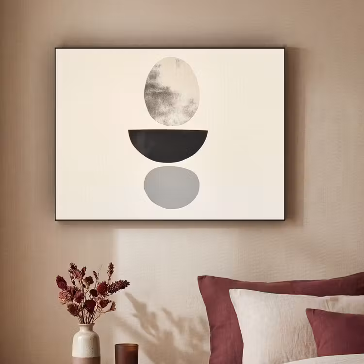 Art Frame - Beige - Japandi - Wabi sabi — 3