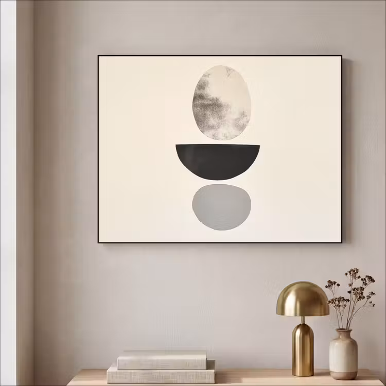 Art Frame - Beige - Japandi - Wabi sabi — 5