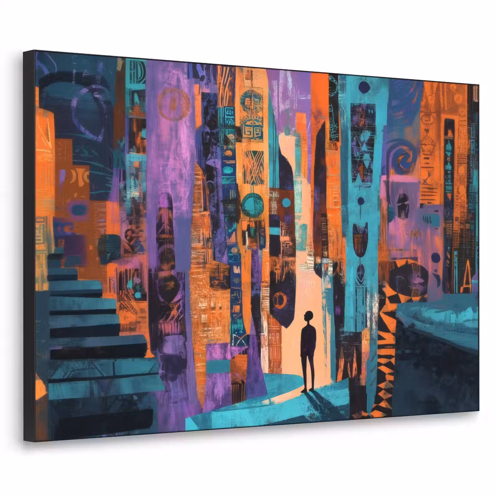 Art Frame - Abstract - Figuren - Kleurrijk — 1