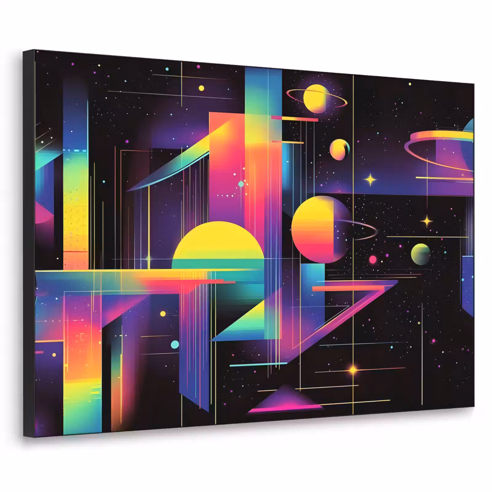 Art Frame - Abstract - Vormen - Kleurrijk - Lijnen — 1