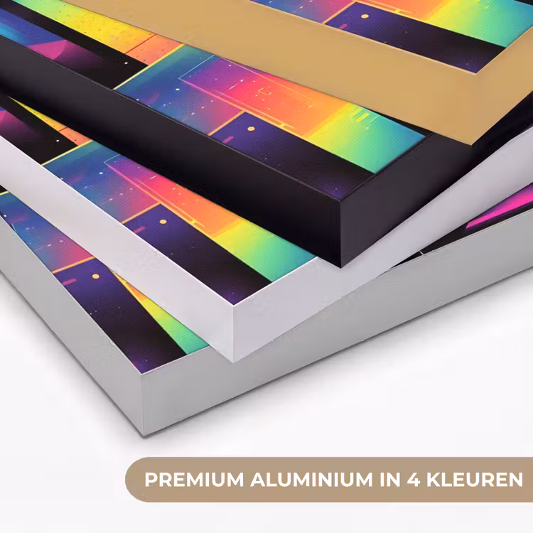 Art Frame - Abstract - Vormen - Kleurrijk - Lijnen — 2