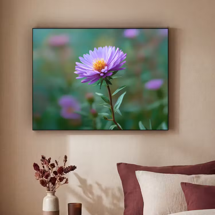 Art Frame - Aster - Paars - Bloem - Blaadjes — 3