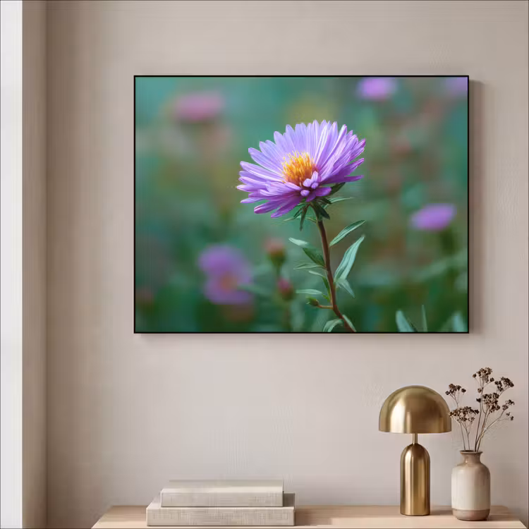Art Frame - Aster - Paars - Bloem - Blaadjes — 5