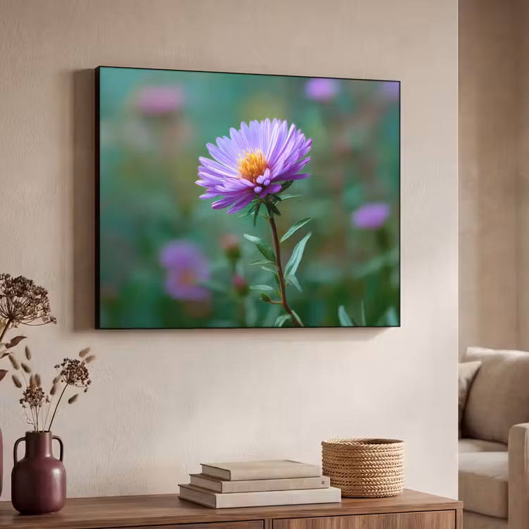 Art Frame - Aster - Paars - Bloem - Blaadjes — 7